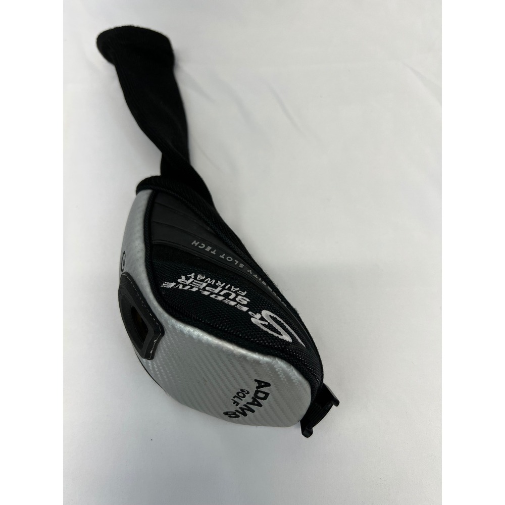 Adams Golf Speedline Super Fairway Headcover Silver Black Velocity Slot Tech